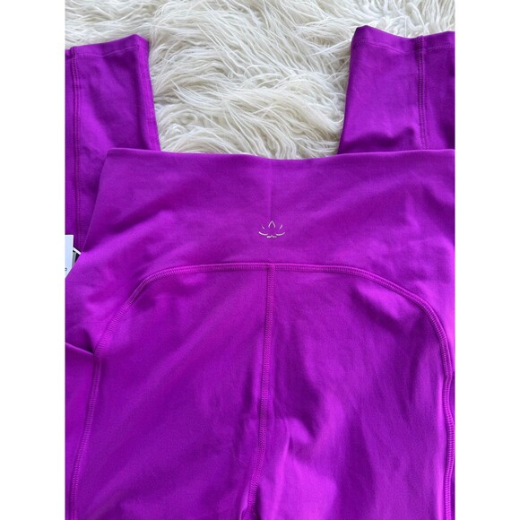Beyond Yoga PowerBeyond Strive High Rise Pocket Leggings Violet Berry Size XL - Picture 8 of 10